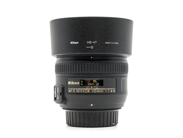 Nikon AF-S Nikkor 50mm f/1.4G - segunda mano - excelente estado - foto principal - SKU 3783095 - Camera Market