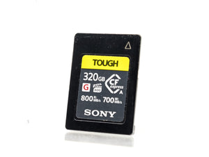 Sony 320GB 800MB/s Tough Type A CFexpress Card