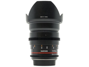 Samyang 24mm T1.5 ED AS UMC II Cine - Canon EF Fit