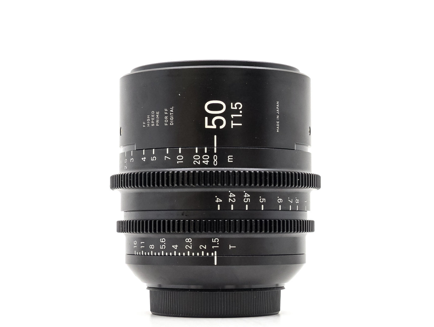 Sigma 50mm T1.5 FF - Canon EF fit · main image