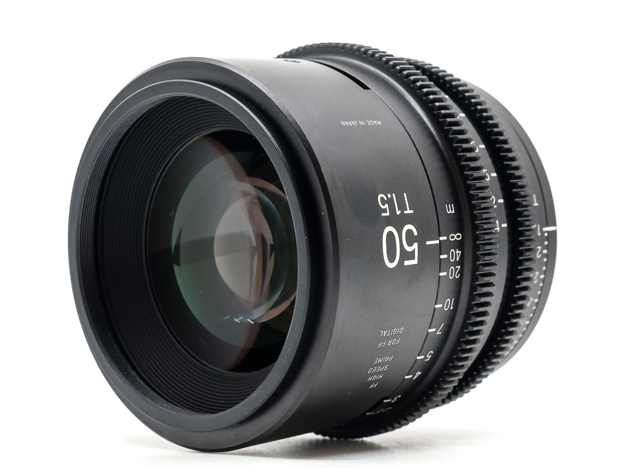 Sigma 50mm T1.5 FF - Canon EF fit