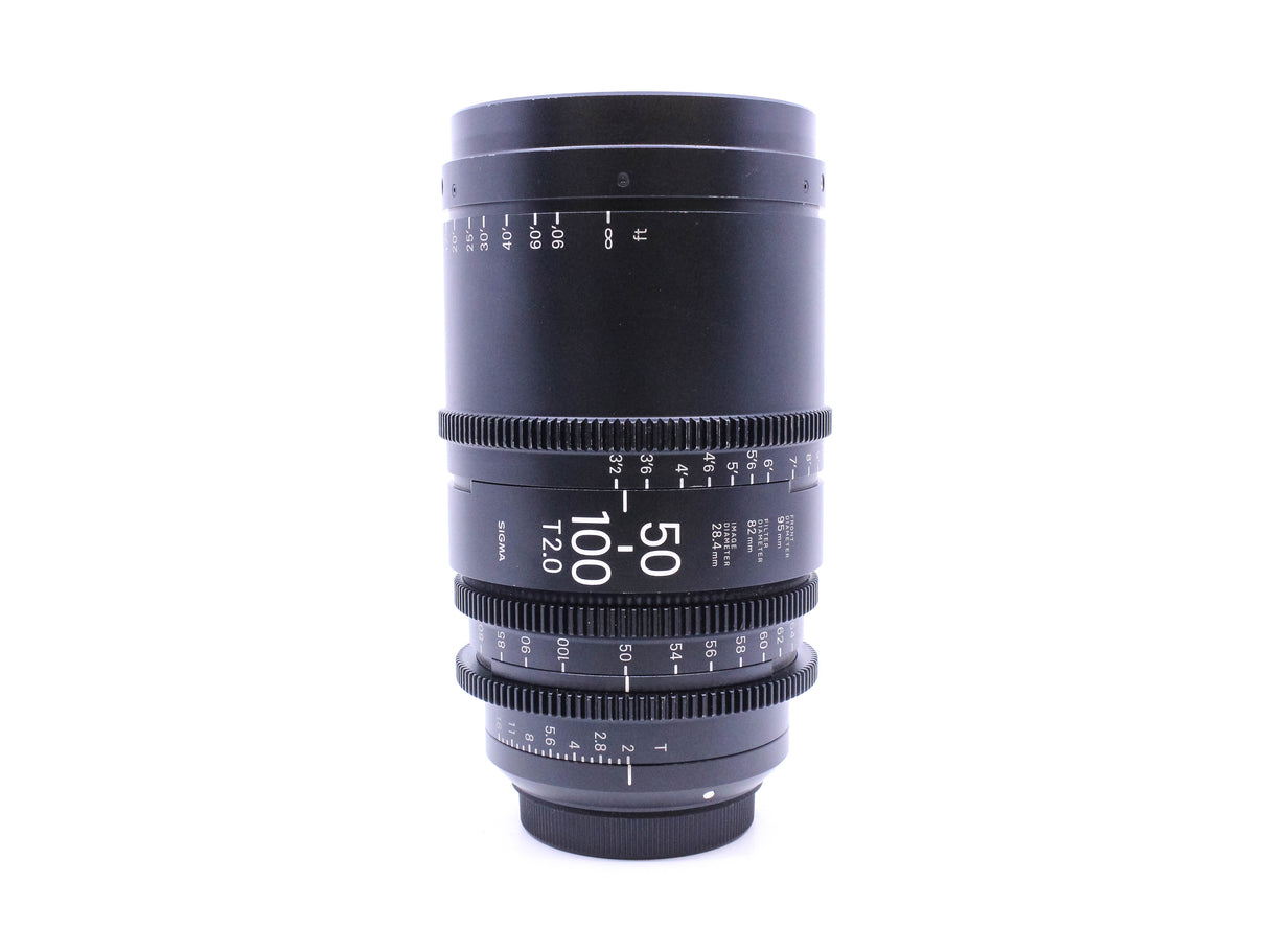 Sigma Cine 50-100mm T2 - Canon EF Fit