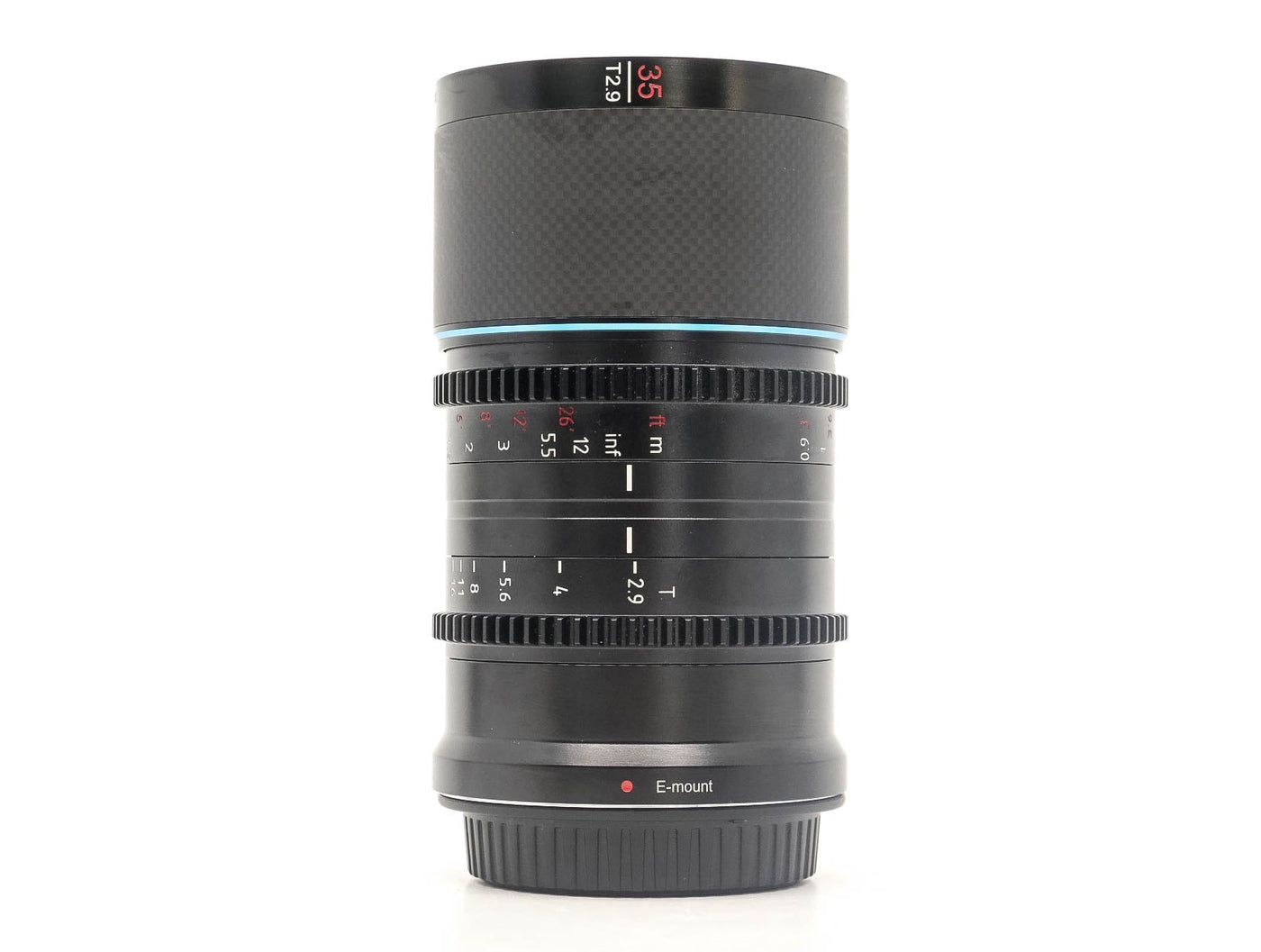 Sirui Saturn 35mm T2.9 1.6x Anamorphic [Neutral Flare] - Sony FE Fit · imagen principal