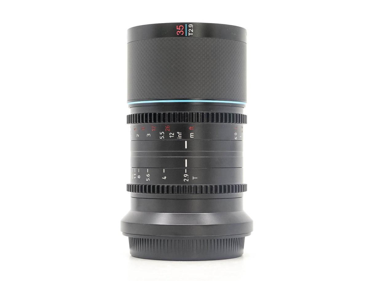 Sirui Saturn 35mm T2.9 1.6x Anamorphic [Neutral Flare] - Canon RF Fit