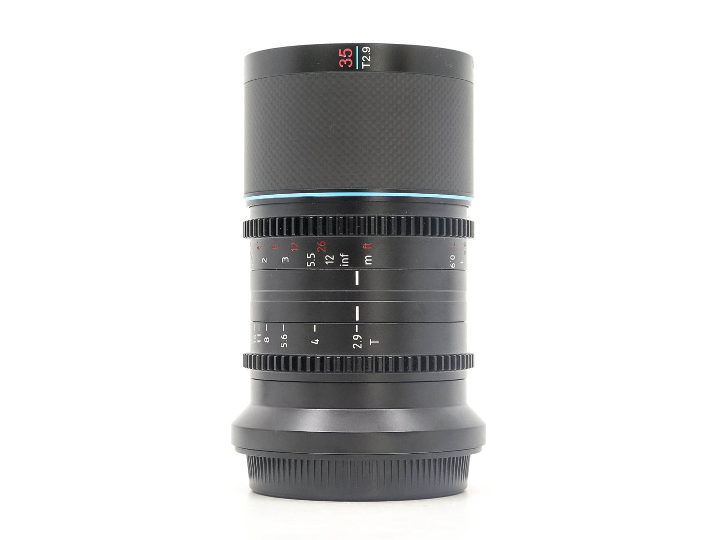 Sirui Saturn 35mm T2.9 1.6x Anamorphic [Neutral Flare] - Canon RF Fit · main image