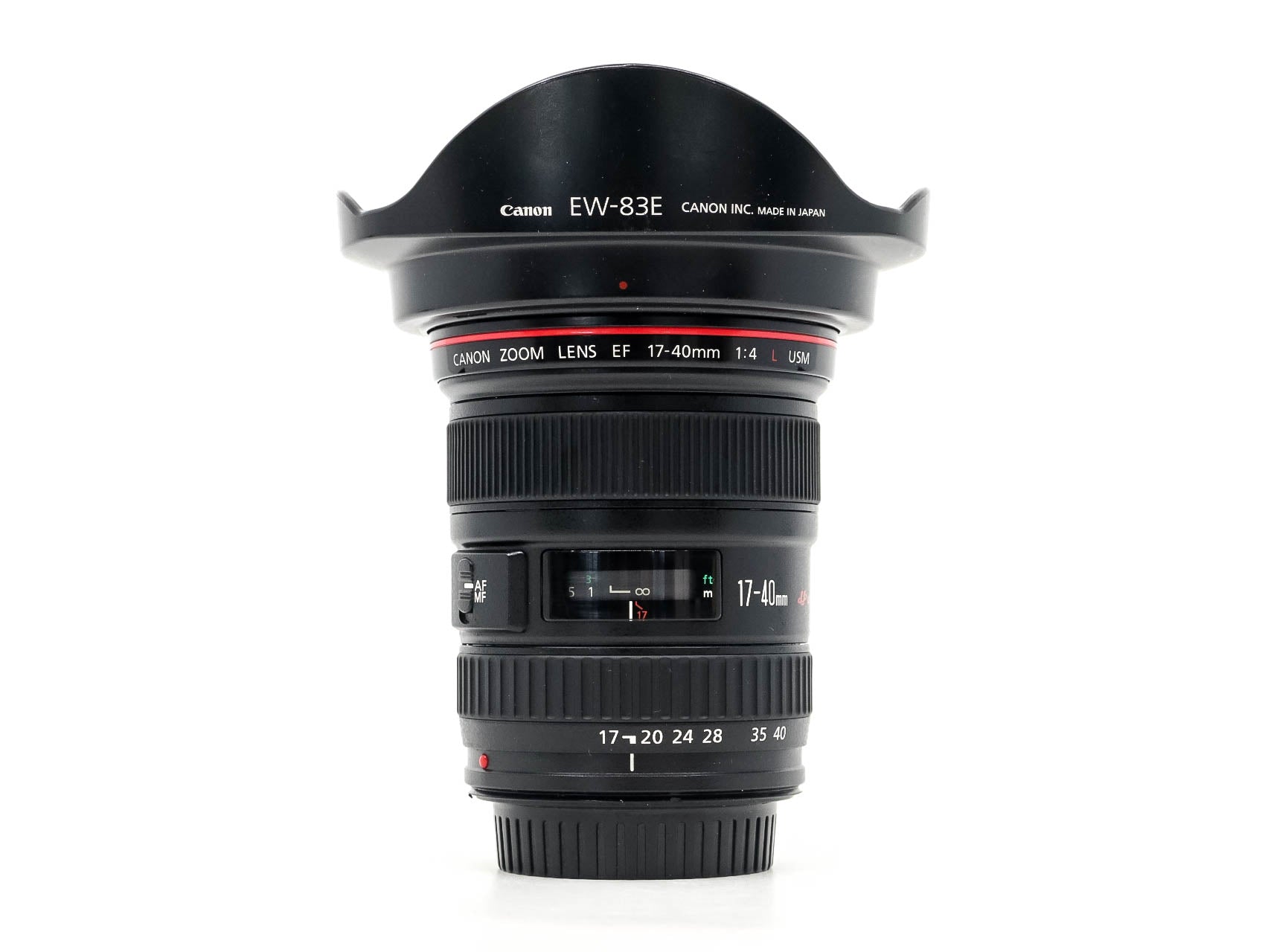 CANON ZOOM LENS EF 17-40mm F4L USM Canon EF 17-40mm f⁄4L USM Lens