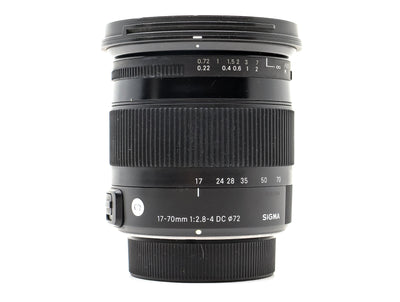 Sigma 17-70mm f/2.8-4 DC Macro OS HSM Contemporary - Canon EF-S Fit 