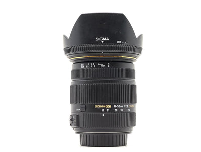 Sigma 17-50mm f/2.8 EX DC OS HSM - Compatible con Sony A