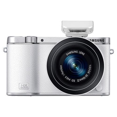 NX3000 - White + Bridge NX 20-50mm f/3.5-5.6 ED f/3.5-5.6 · imagen principal