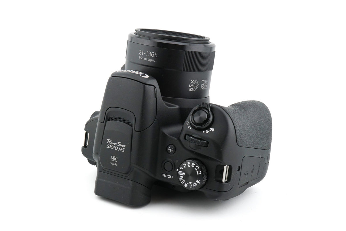 Discover the dynamic capabilities of the Canon Powershot SX70 HS 