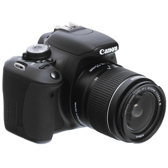 【D2080】 Canon EOS Kiss X5 /18-55 3.5-5.6 EOS Kiss X5 SLR - Black + Canon EF-S 18-55 mm f/3.5-5.6 IS II f