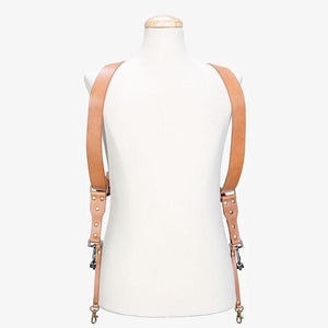 Berlin #503 - Tanned dual leather camera strap