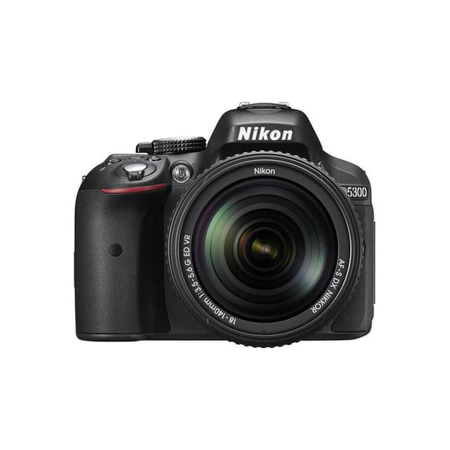 D5300 SLR - Black + Nikkor AF-S DX Nikkor 18-140mm f/3.5-5.6G ED