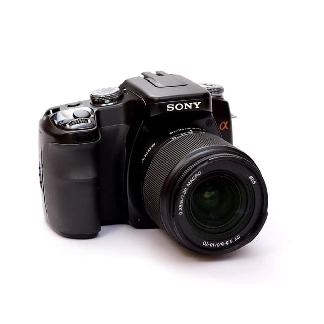 Alpha DSLR-A100 Reflex Black Sony DT 18-200mm