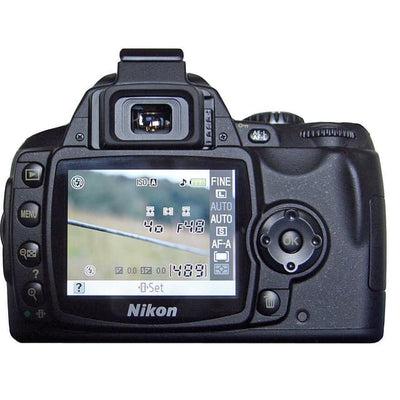 D40 SLR - Black + Nikon AF-S DX Nikkor 18-55mm f/3.5-5.6G ED II f/3.5-5.6 