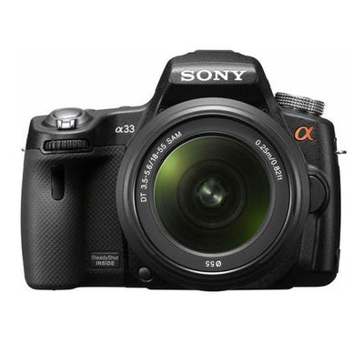 SLT-A33 SLR - Black + Sony DT 18-55mm f/3.5-5.6 SAM f/3.5-5.6 