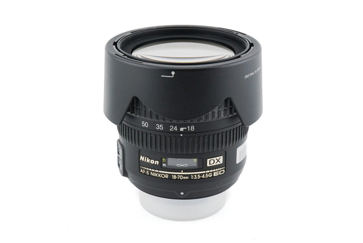 Discover the versatile Nikon 18-70mm f3.5-4.5 AF-S Nikkor G ED 