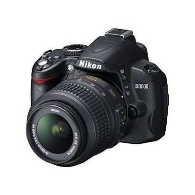 SLR D3000 - Black + Nikon Nikon AF-S DX 18-55 mm f/3.5-5.6 G VR f/3.5-5.6 GVR 