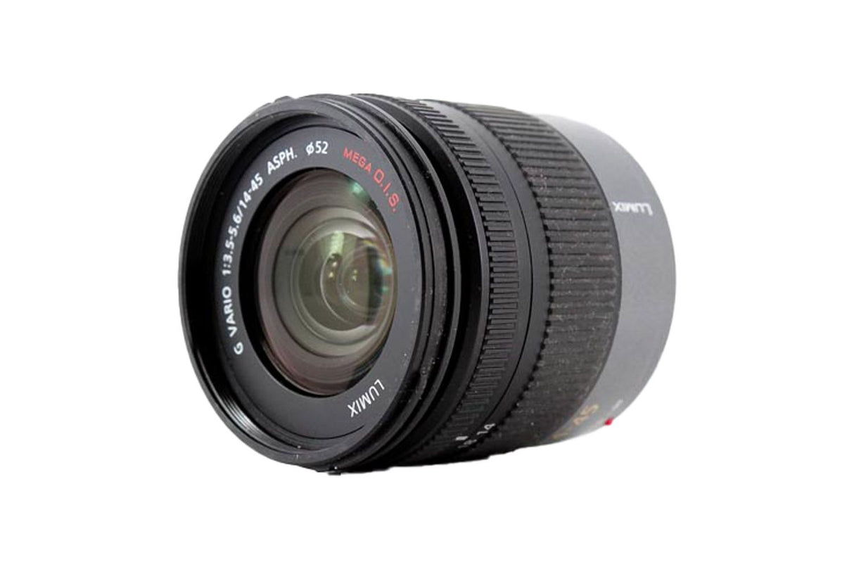 Panasonic Lumix G Vario 14-45mm f/3.5-5.6 ASPH Mega O.I.S. - segunda mano - excelente estado - detalle 2 de 4 - SKU 3727877 -