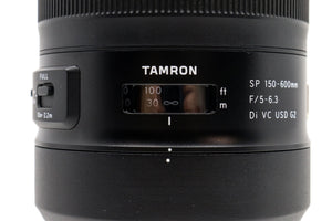 Tamron SP 150-600mm f/5-6.3 Di VC USD G2 - Canon EF Fit - segunda mano - excelente estado - detalle 2 de 6 - SKU 3626989 - Ca