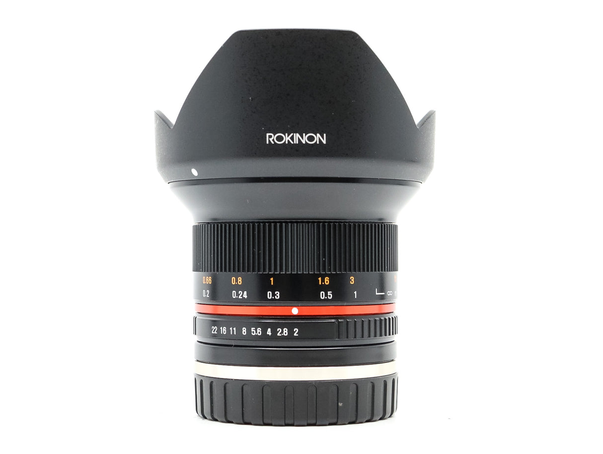 Rokinon 12mm f/2 NCS CS - Canon EF-M Fit - segunda mano - como nueva - detalle 4 de 4 - SKU 3718915 - Camera Market