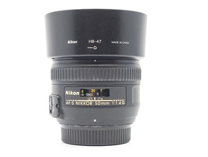 Nikon AF-S Nikkor 50mm f/1.4G - segunda mano - excelente estado - detalle 5 de 5 - SKU 3660387 - Camera Market