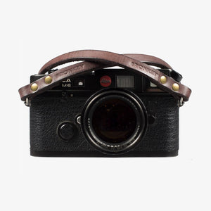 Berlin #102 - Brown Leather camera strap