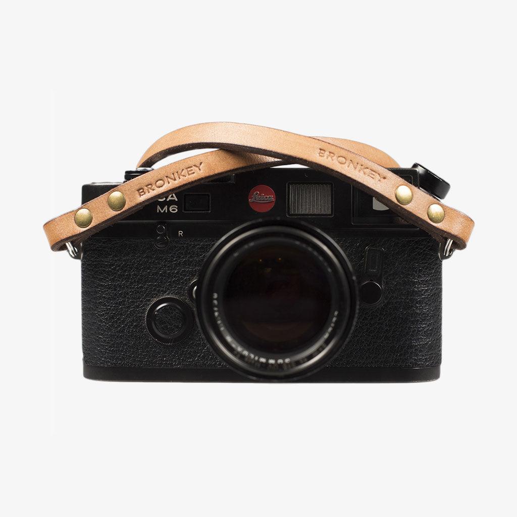 Berlin #103 - Tanned Leather camera strap · main image