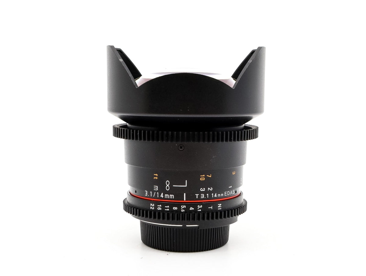 Rokinon 14mm T3.1 Cine DS - Nikon Fit · main image