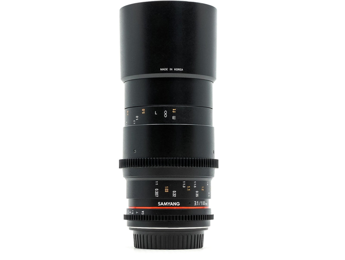 Samyang 100mm T3.1 ED UMC Macro - Canon EF fit · main image