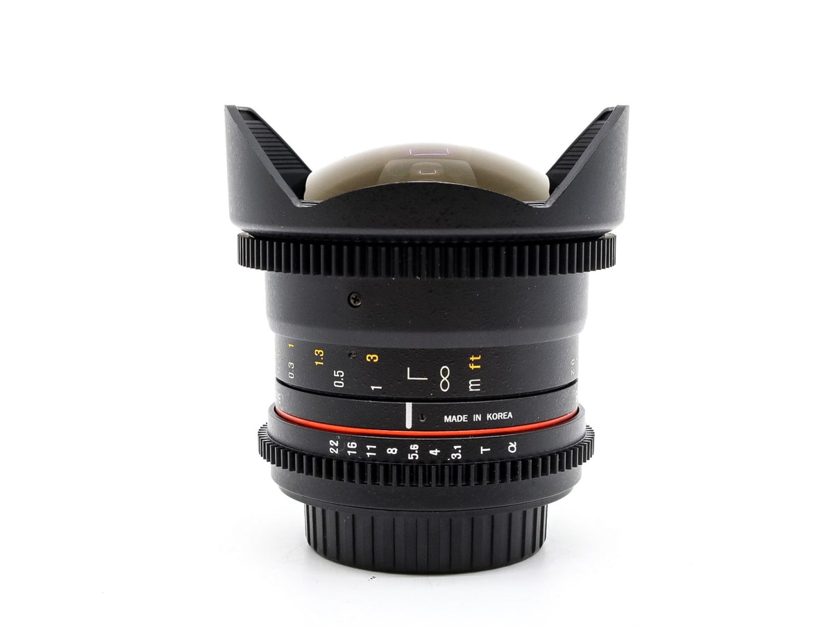 Samyang 12mm T3.1 Cine VDSLR ED AS NCS Fisheye - Sony FE Fit · main image