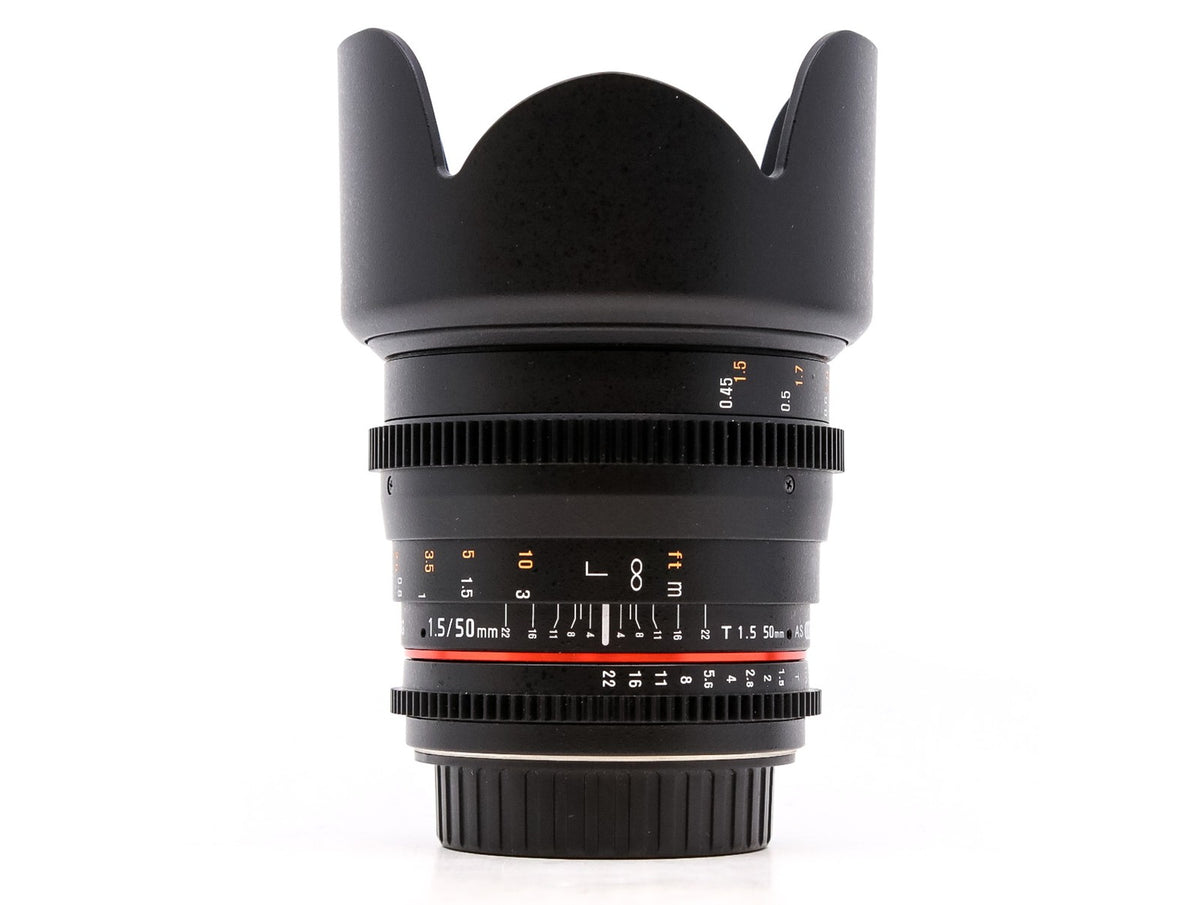 Samyang 50mm T1.5 VDSLR AS UMC - Canon EF Fit · main image