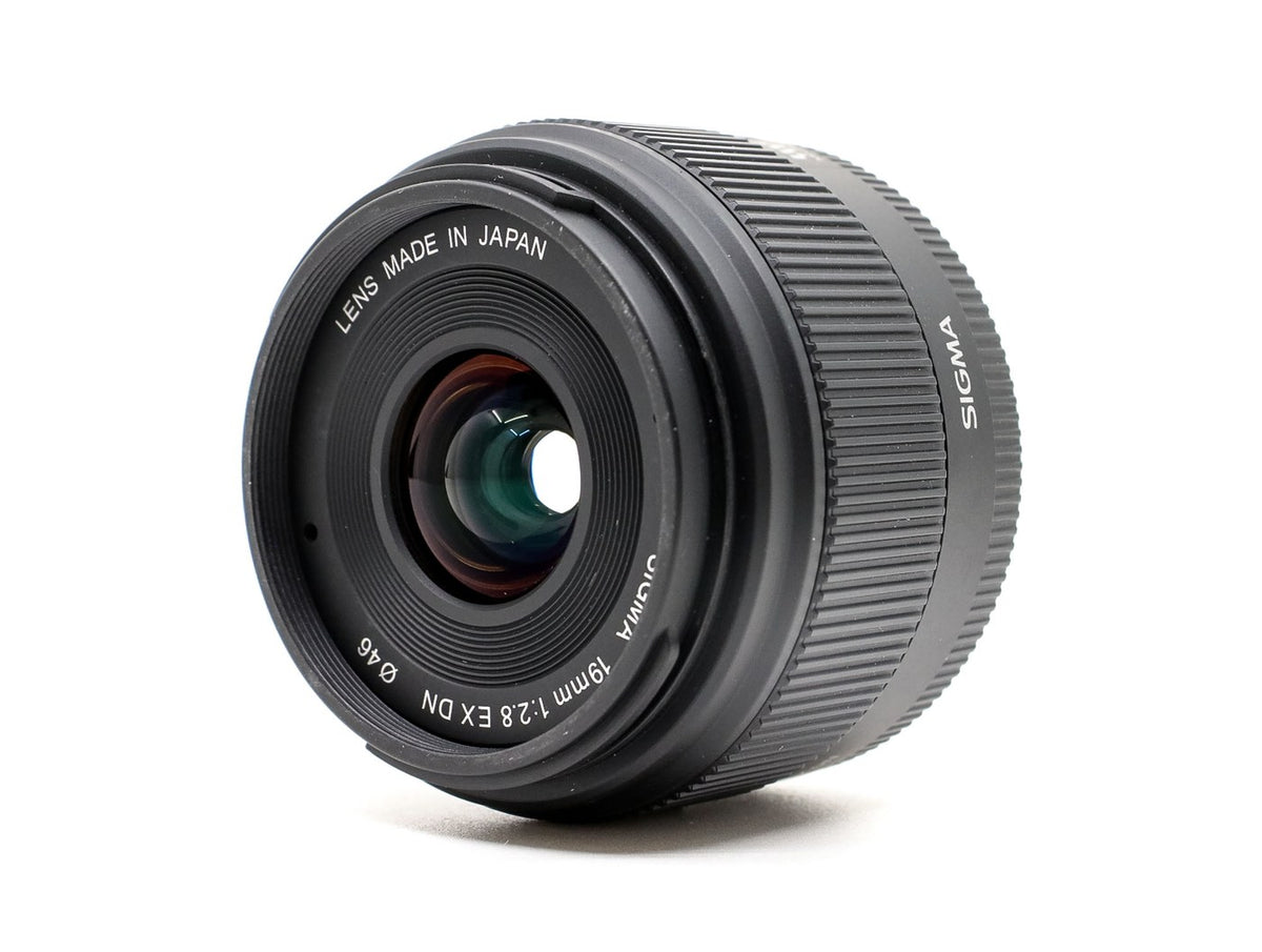 Sigma 19mm f/2.8 EX DN - Micro Four Thirds Fit · main image