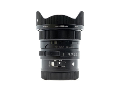 Sigma 20mm f/2 DG Contemporary - L Fit