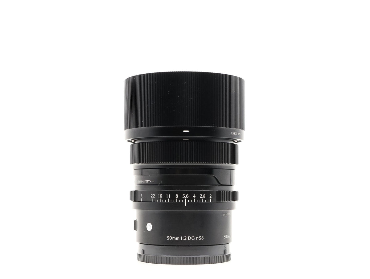 Sigma 50mm F/2 DG Contemporary - Sony FE Fit · main image
