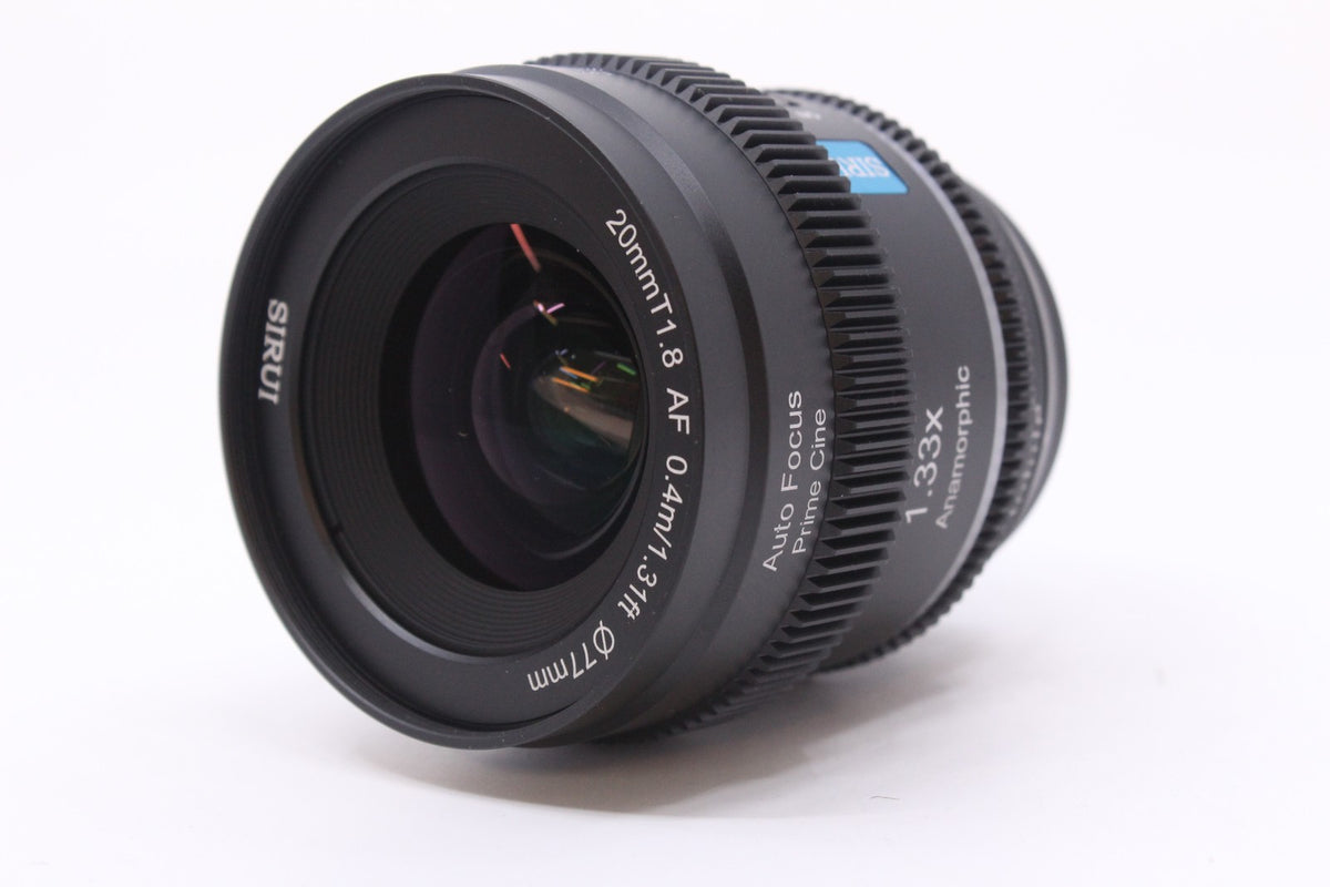 Sirui 20mm T1.8 1.33x Anamorphic [Neutral Flare] - Sony E Fit · main image