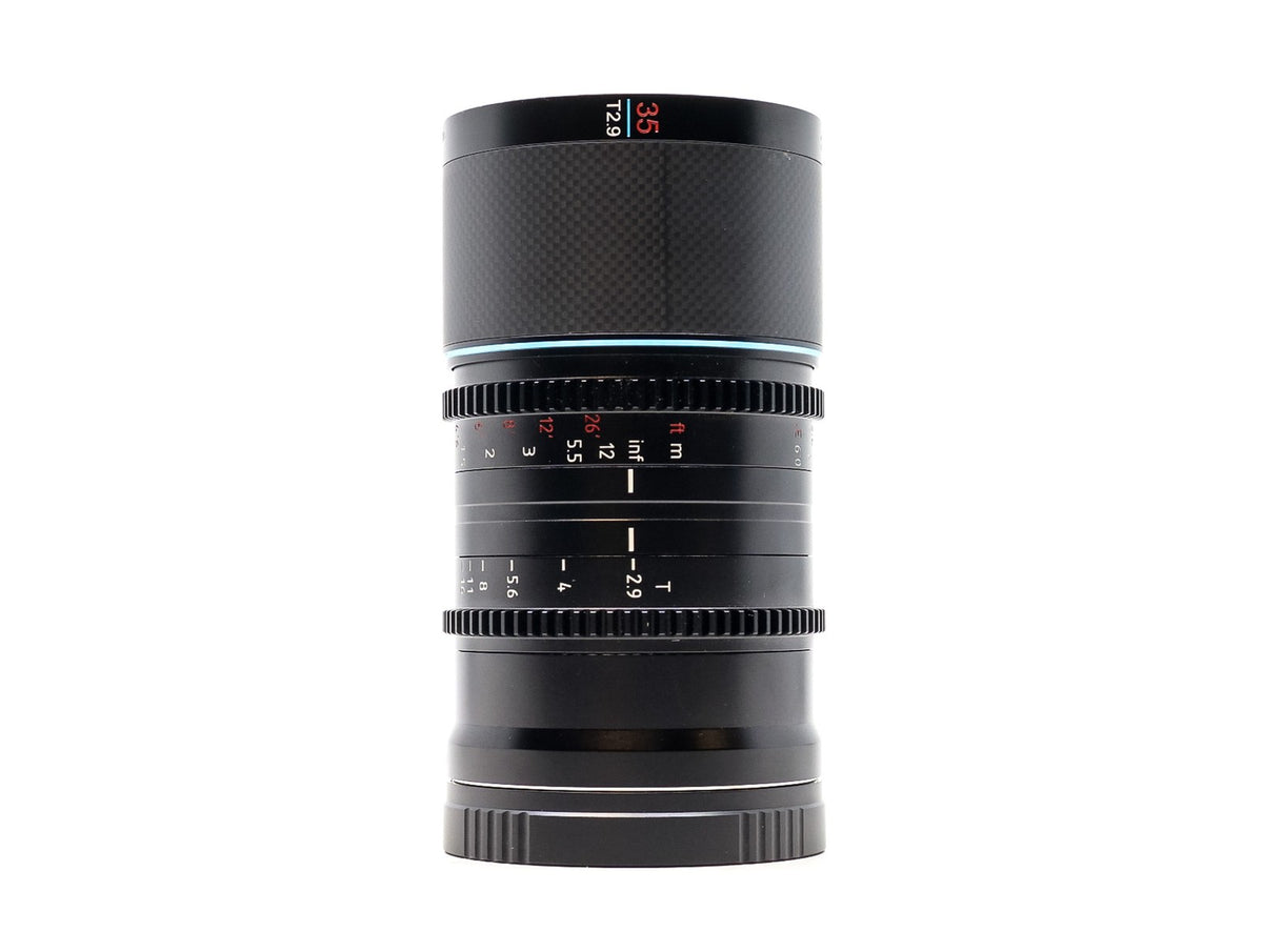 Sirui Saturn 35mm T2.9 1.6x Anamorphic [Blue Flare] - DL Fit · main image