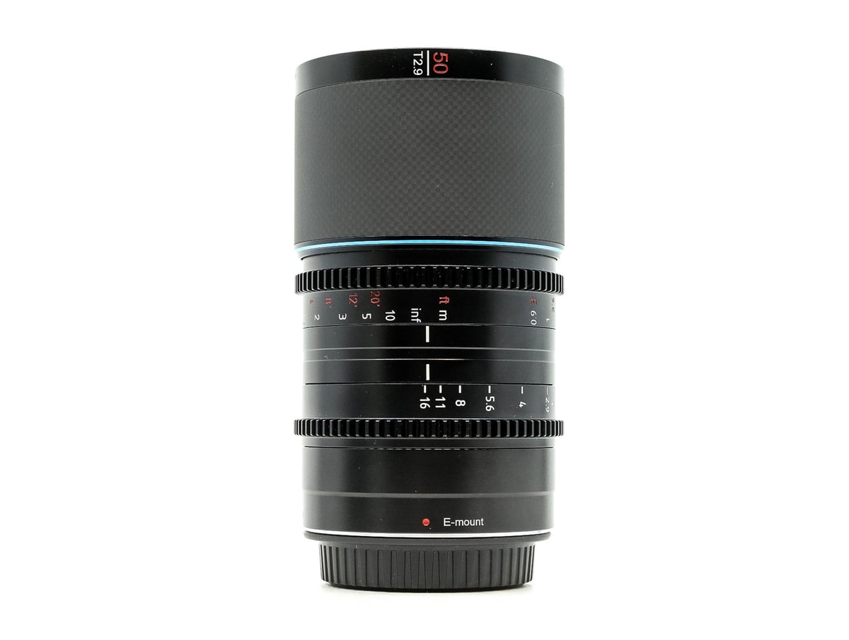 Sirui Saturn 50mm T2.9 1.6x Anamorphic [Neutral Flare] - Sony FE Fit · main image