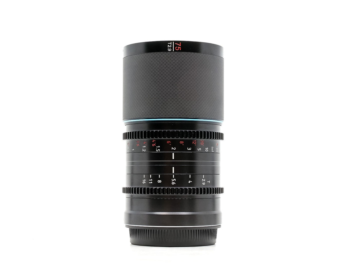 Sirui Saturn 75mm T2.9 1.6x Anamorphic [Neutral Flare] - L Fit · main image
