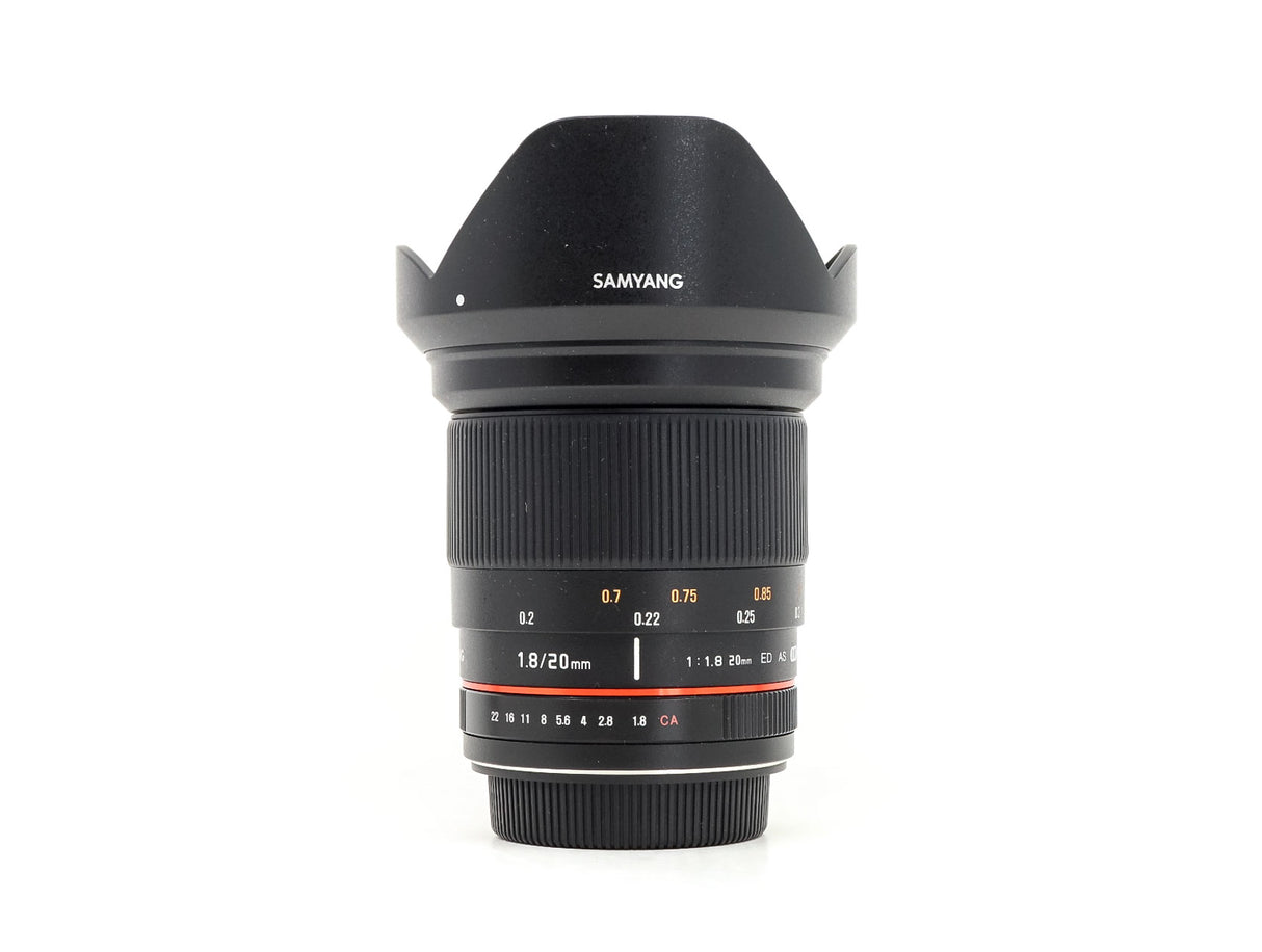 Samyang 20mm f/1.8 ED AS IF UMC - Canon EF Fit