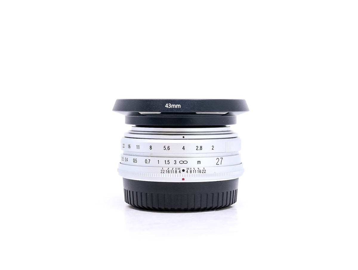 Voigtlander Ultron 27mm f/2 - Fujifilm X Fit · main image