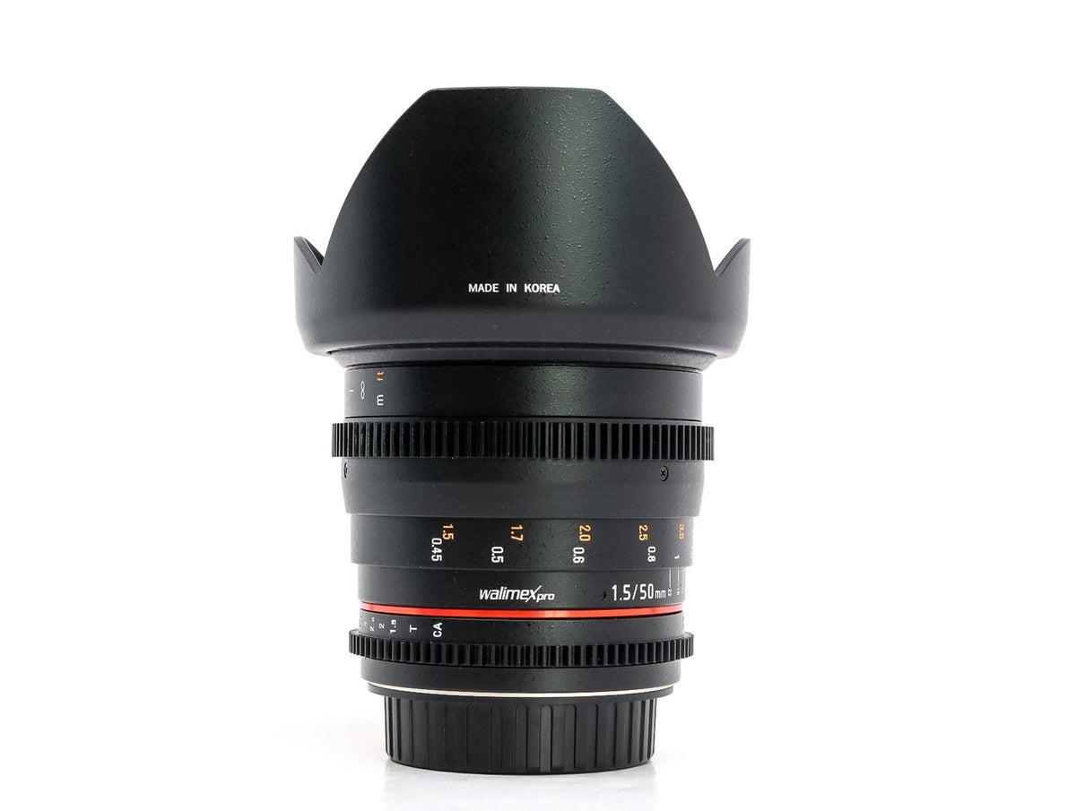 Walimex Pro 50mm T1.5 Cine - Canon EF Fit · main image