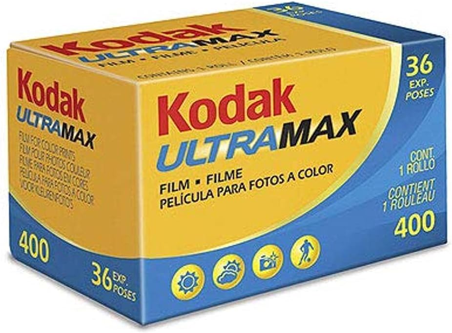 Kodak KOD103200 - Película Negativo Color (35mm, Ultra MAX gc 400-36) Multicolor · imagen principal