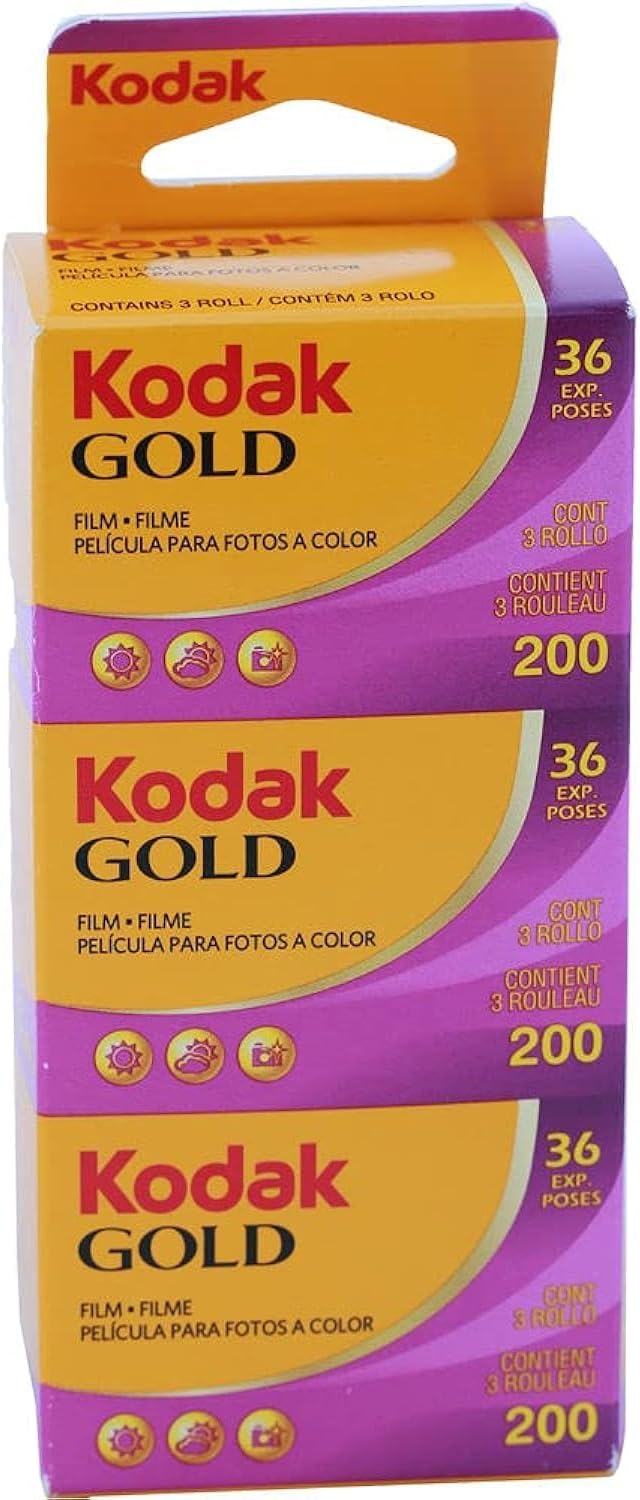 KODAK 35mm GOLD 200 Film / paquete de 3 / GB135-36-Vertical embalaje · imagen principal