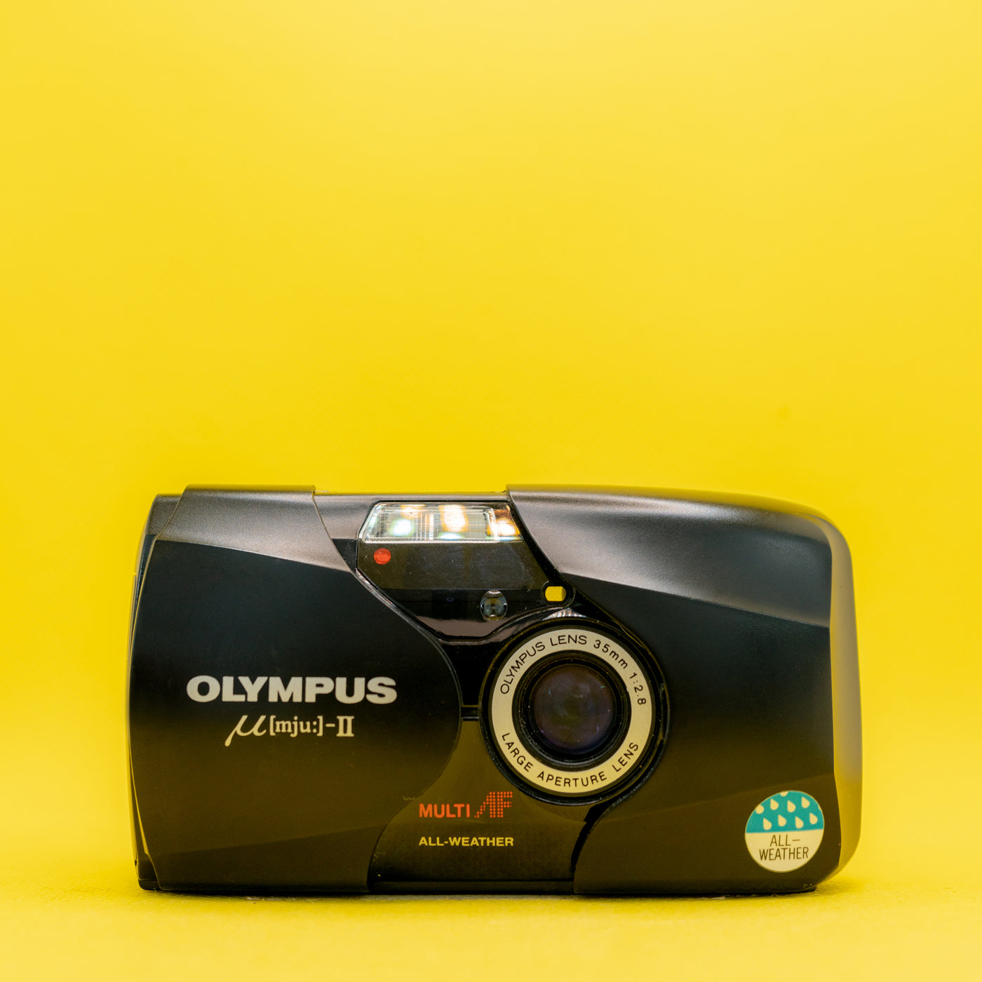 Olympus MJU II (GRAY) Version F2.8 - Premium 35mm Point And Shoot Film Camera · main image