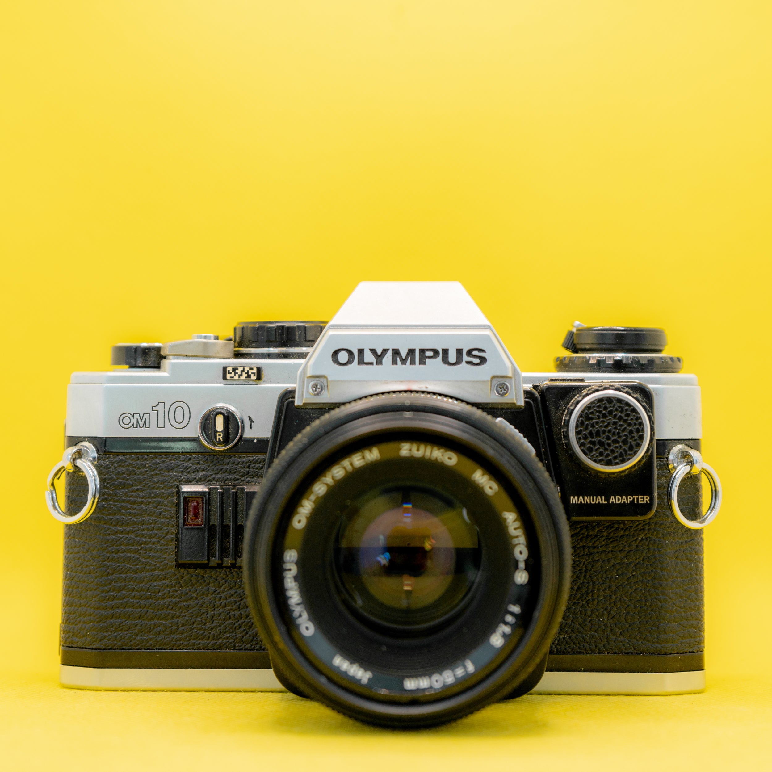 Olympus OM10 + Zuiko 50mm 1.8 - 35mm SLR Vintage Film Camera - Not