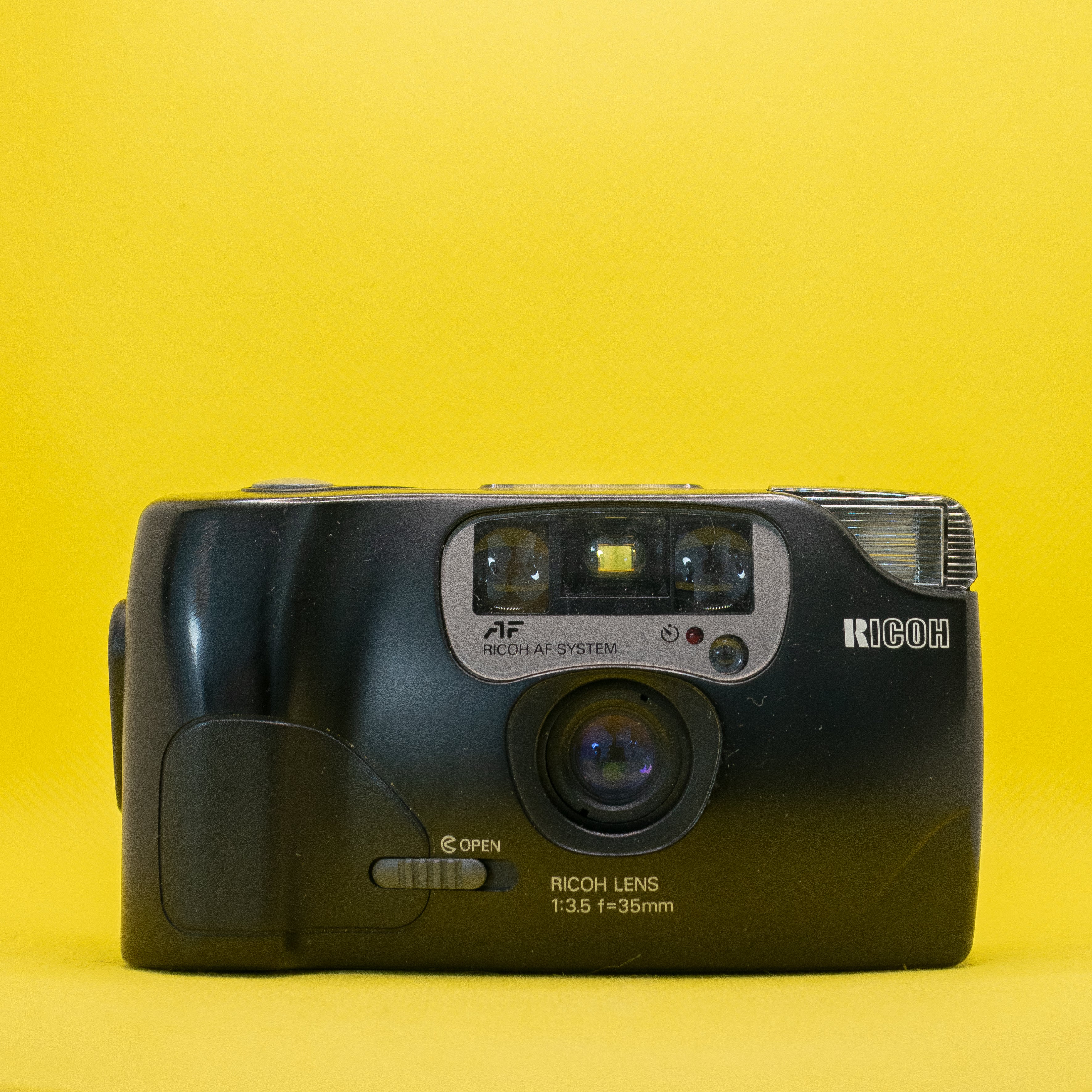 【動作確認済】 RICOH FF-9S DATE H6-0723-9p Ricoh FF-9S - Cámara Analógica Compacta de 35mm Vintage Used