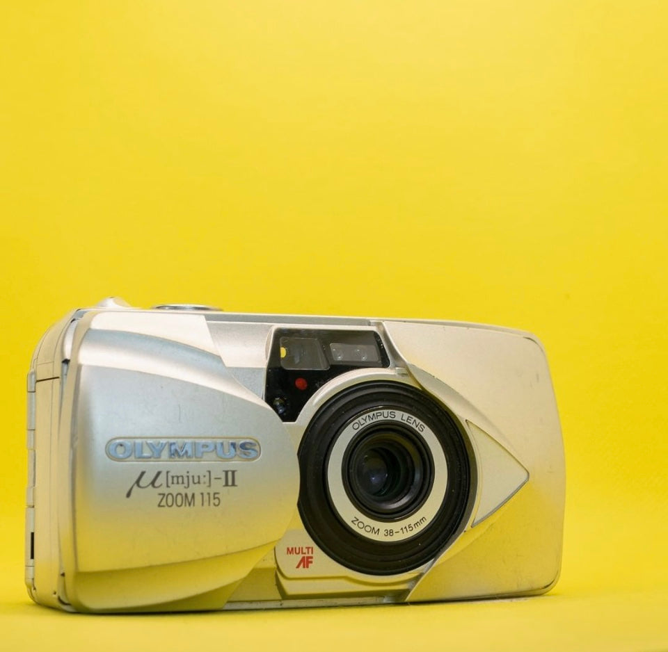 Olympus MJU II Zoom 115 - 35mm Premium Film Camera Used – Camera